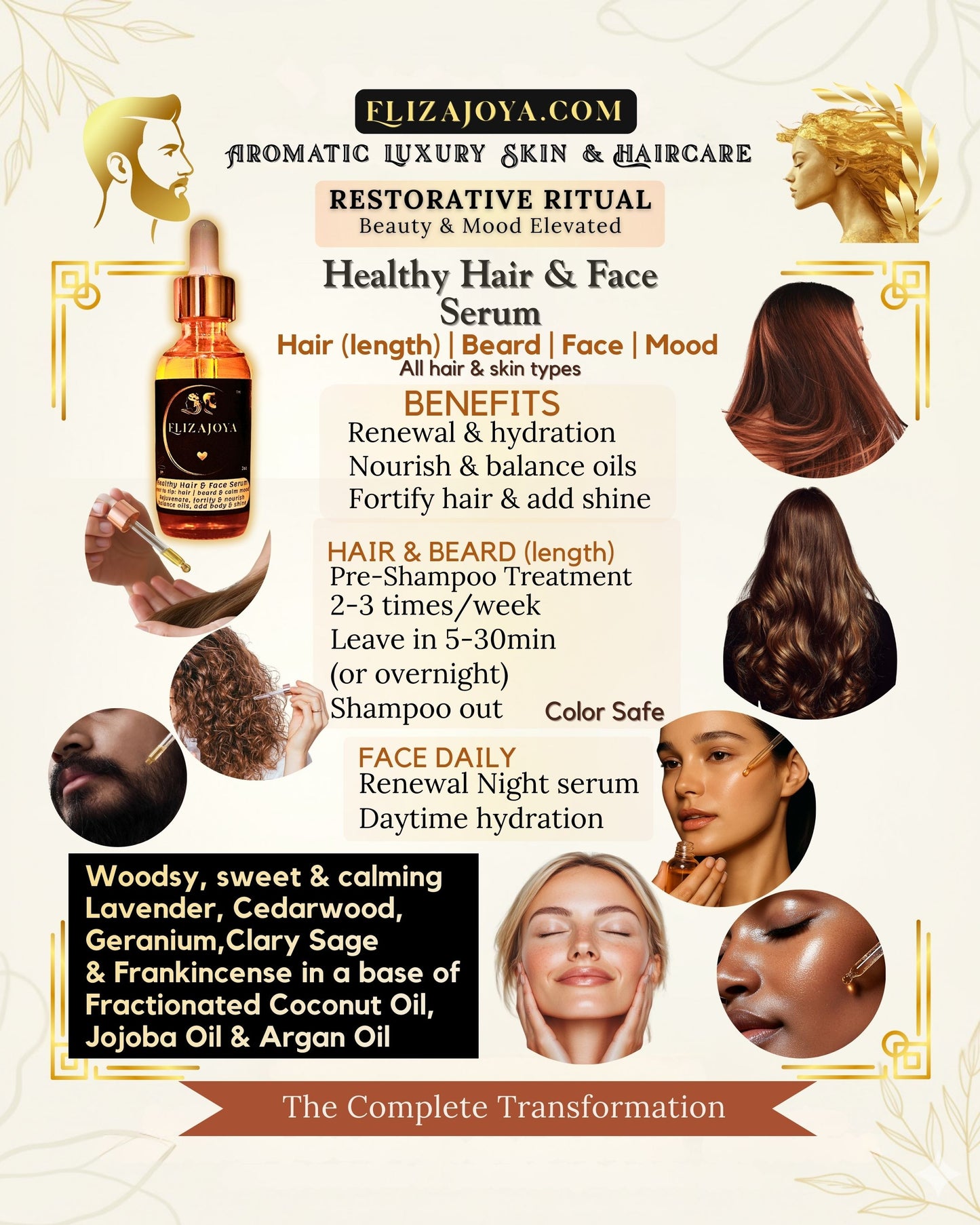 Healthy Hair & Face Serum
