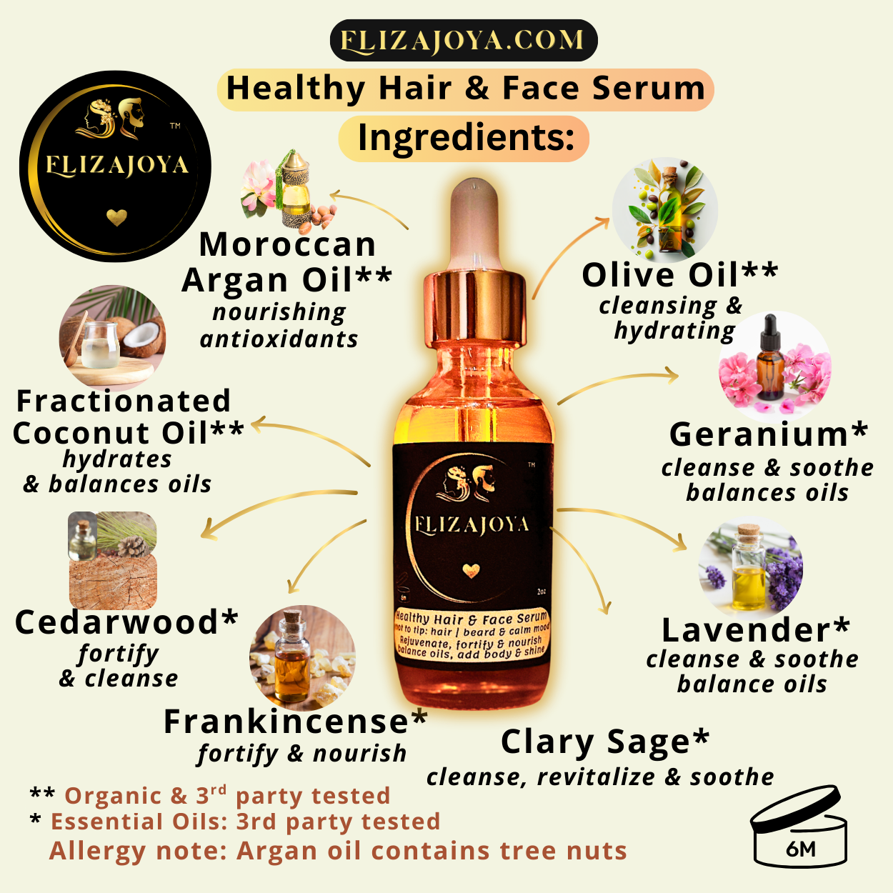 Healthy Hair & Face Serum