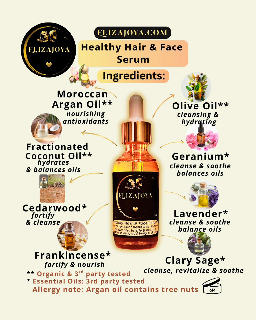 ElizaJoya Hair & Face Serum Duo Ritual