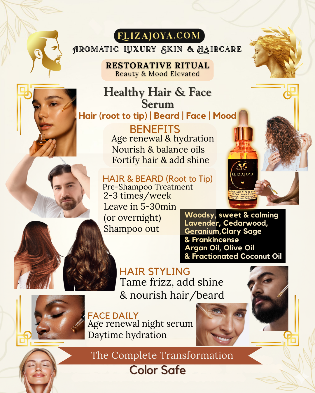 Healthy Hair & Face Serum