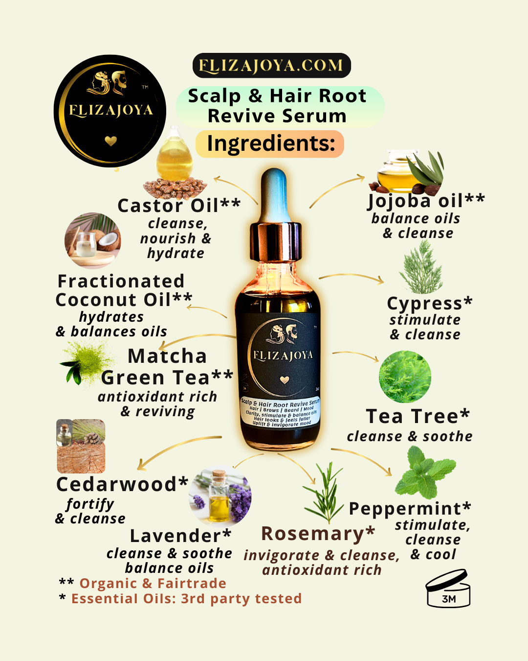 ElizaJoya Hair & Face Serum Duo Ritual